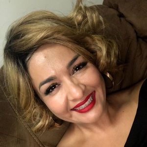 Dirty blonde, short hair wig.